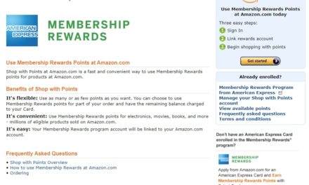 Amazon $30 off $60+ Purchase using (1 MR) American Express Membership Reward – YMMV!