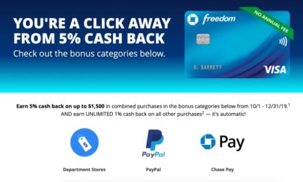 Maximize PayPal Payment using Chase Freedom, Earn bonus Rewards